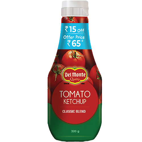 Del Monte Tomato Ketchup Squeezy 320g Product